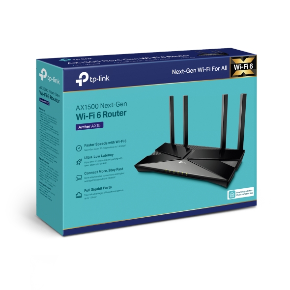 TP-Link Archer AX15 AX1500 Gigabit Router